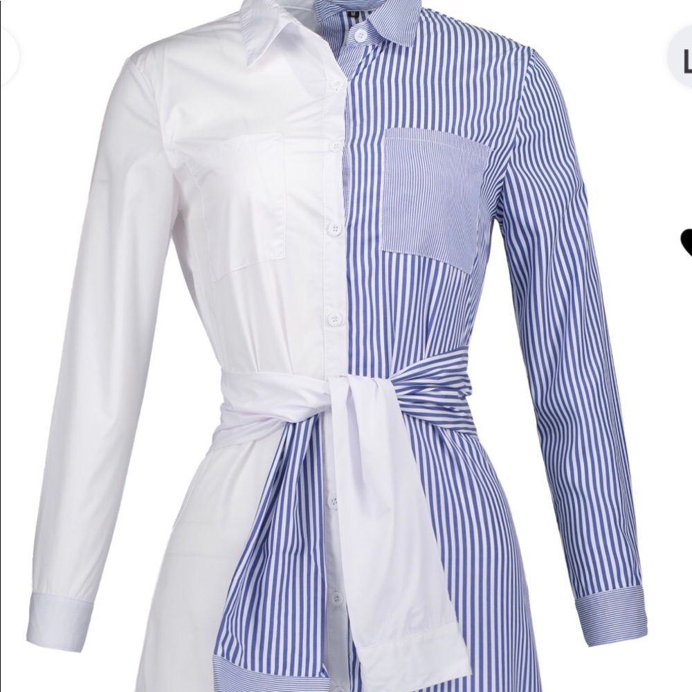A shirt dress. Free gift